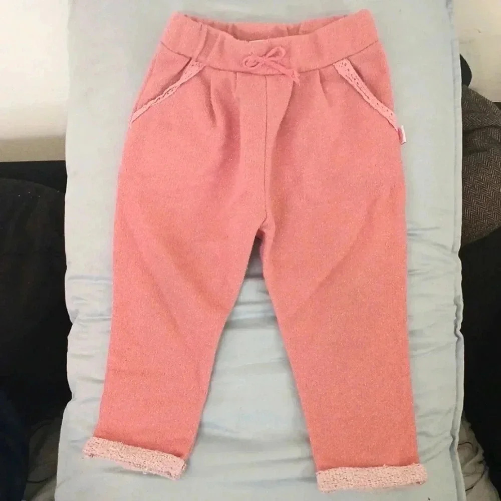 18 month old pants..pretty pink..nwt..enjoy